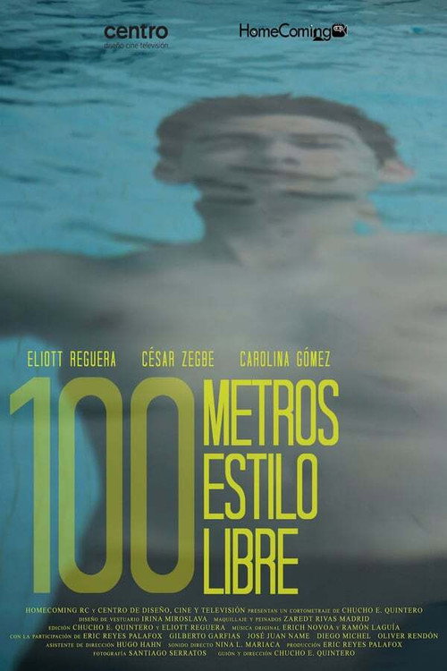100 metros estilo libre постер