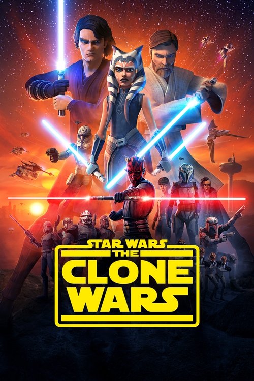 Star Wars: The Clone Wars постер