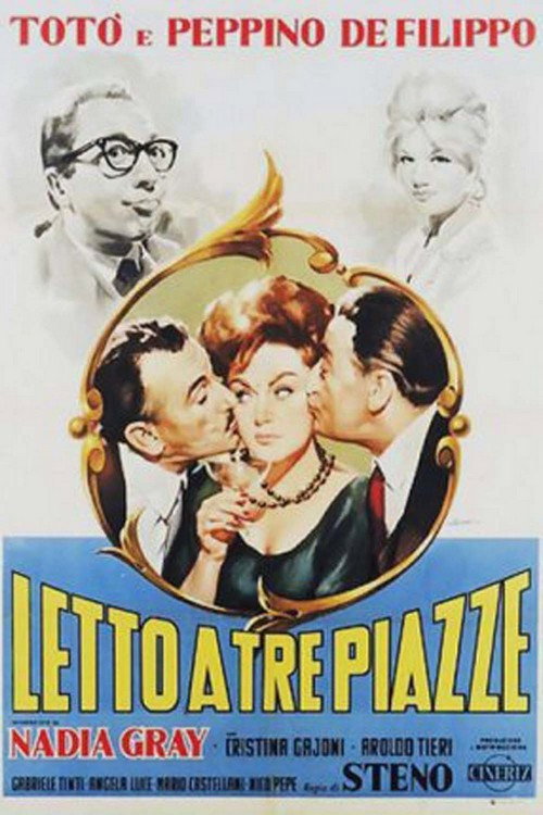 Letto a tre piazze постер