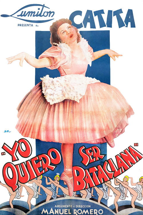 Yo quiero ser bataclana постер