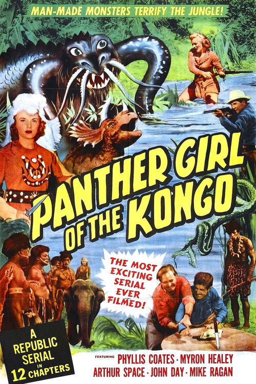 Panther Girl of the Kongo постер