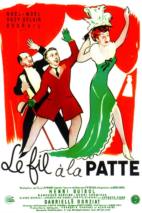 Le Fil à la patte постер