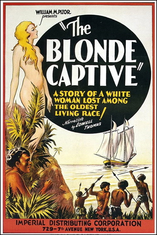 The Blonde Captive постер