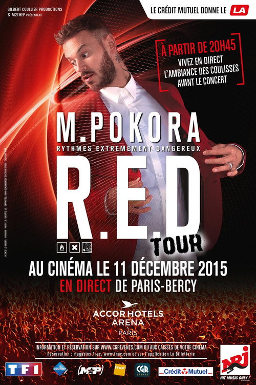 M Pokora -  Red Tour постер