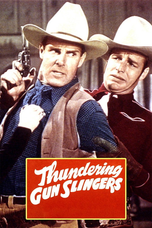 Thundering Gun Slingers постер