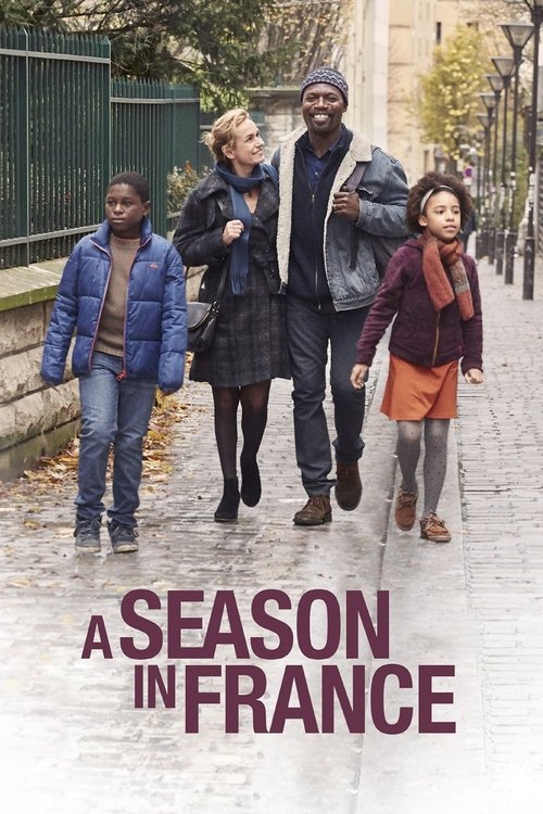 Une saison en France постер