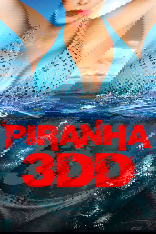 Piranha 3DD постер