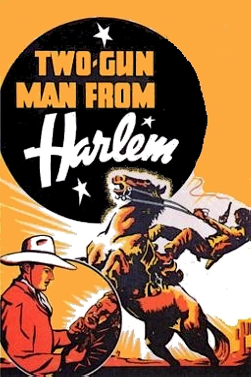 Two-Gun Man from Harlem постер