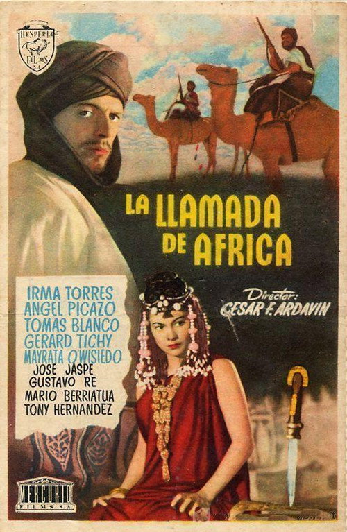 La llamada de África постер