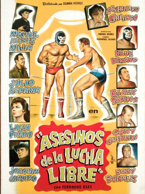 Asesinos de la lucha libre постер