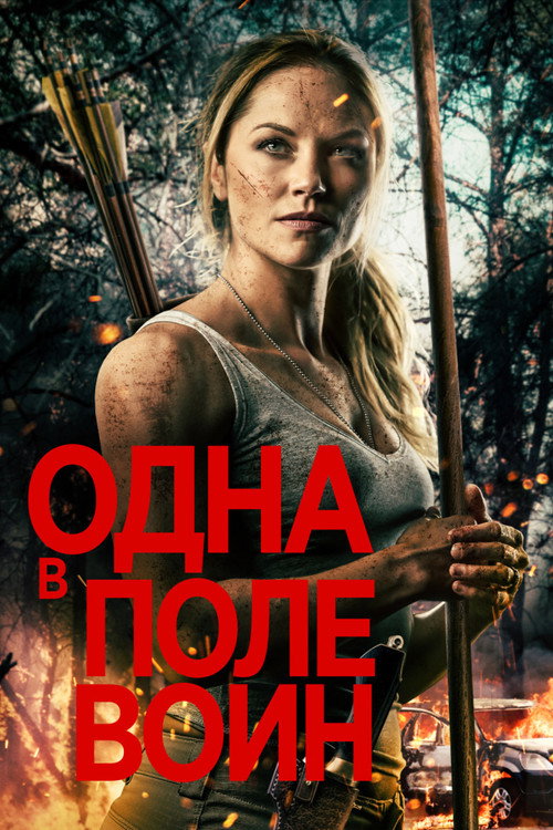 Одна в поле воин постер