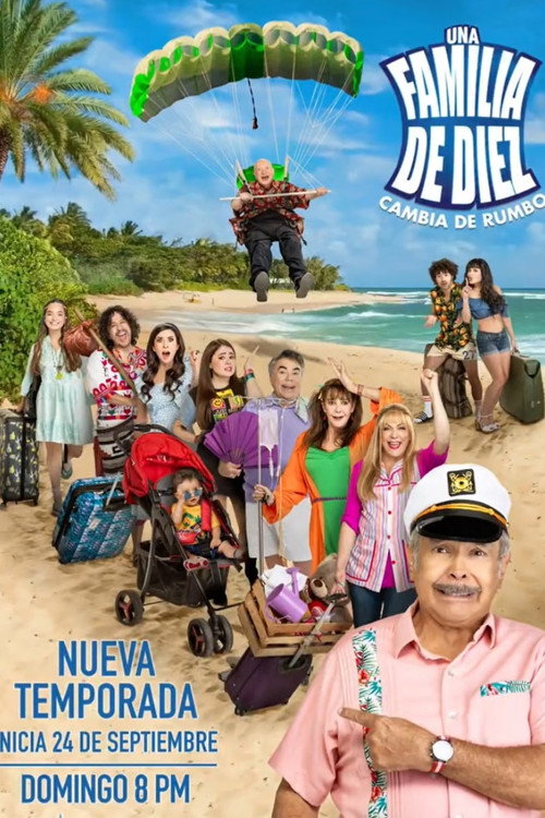 Una familia de diez постер