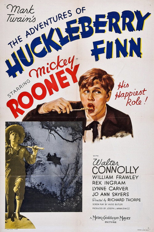 The Adventures of Huckleberry Finn постер