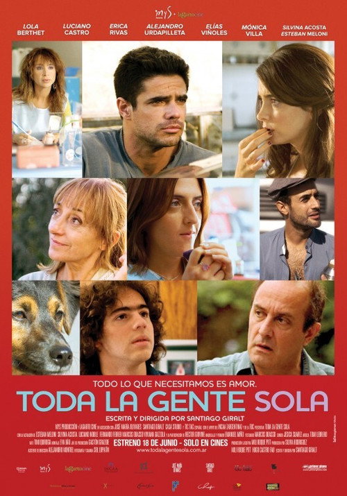 Toda la gente sola постер