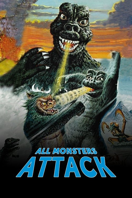 All Monsters Attack постер