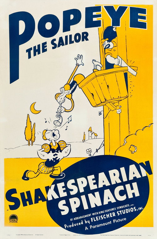 Shakespearian Spinach постер