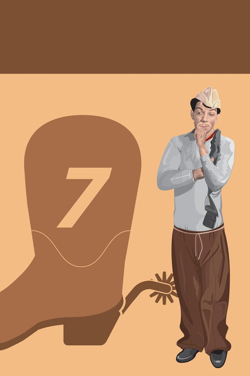 El Siete Machos постер