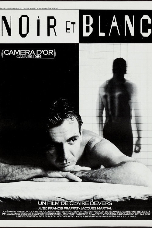 Noir et blanc постер