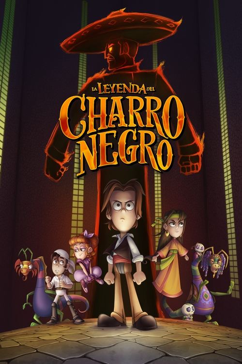 La leyenda del Charro Negro постер