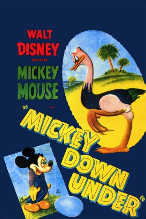 Mickey Down Under постер