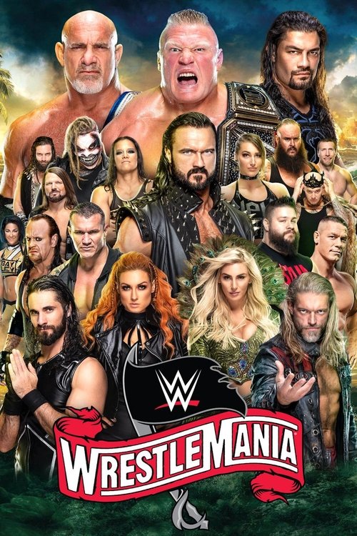 WWE WrestleMania 36: Part 1 постер