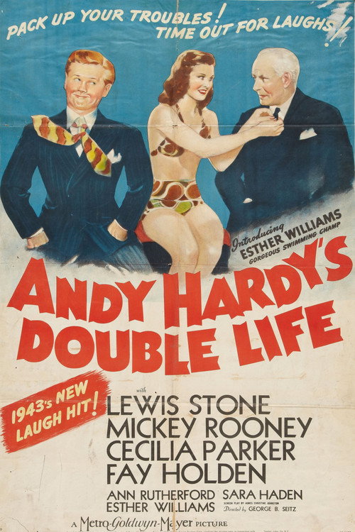Andy Hardy's Double Life постер
