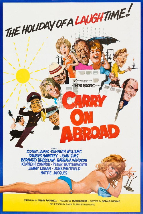 Carry On Abroad постер
