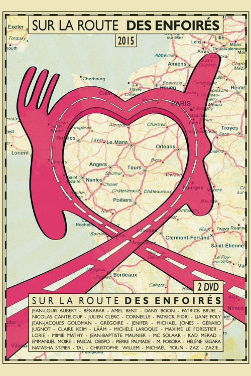 Les Enfoirés 2015 - Sur la route des Enfoirés постер