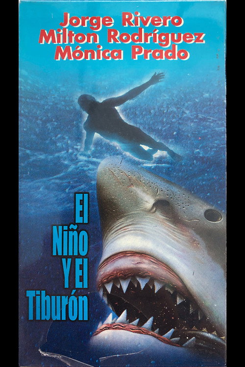 El niño y el tiburón постер