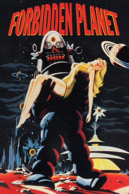 Forbidden Planet постер