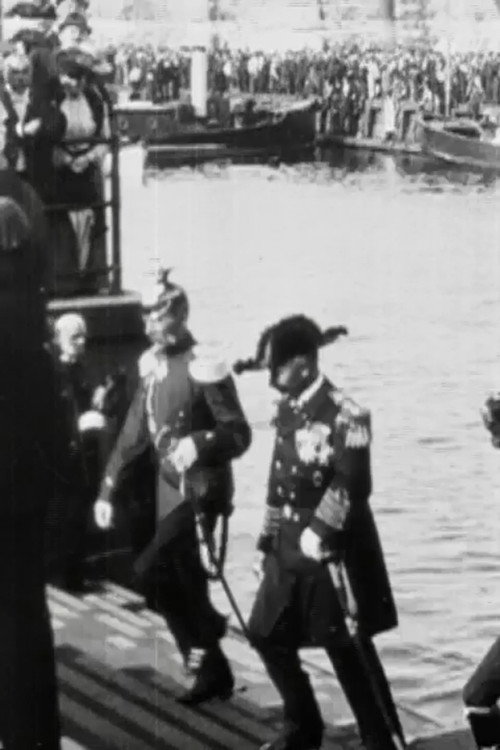 Kejser Wilhelms ankomst til København 1905 постер