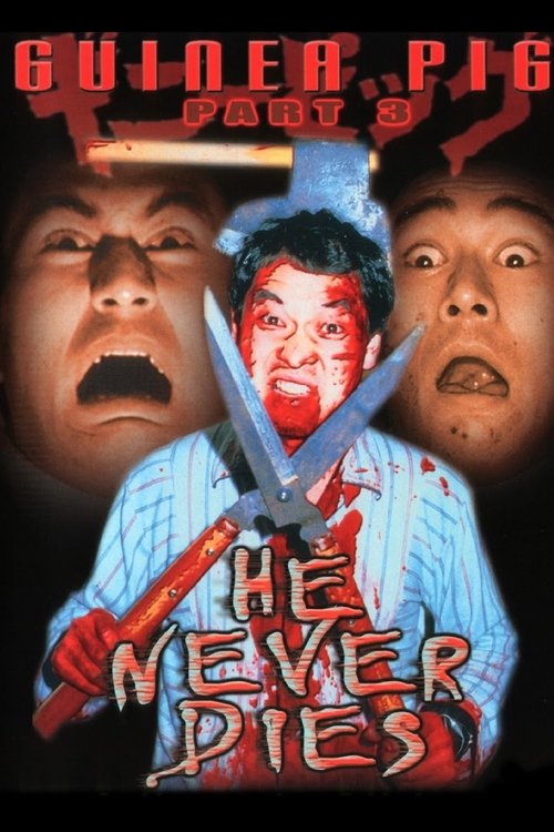 Guinea Pig Part 3: He Never Dies постер