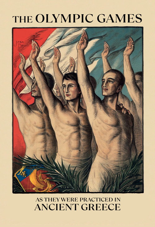 The Olympic Games as They Were Practiced in Ancient Greece постер