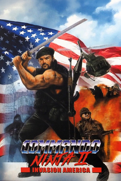 Commando Ninja 2: Invasion America постер