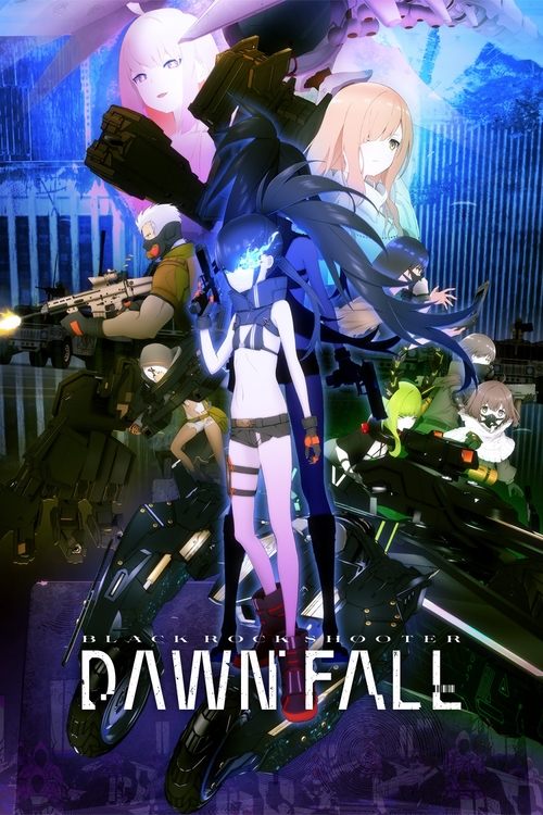 Black Rock Shooter: Dawn Fall постер