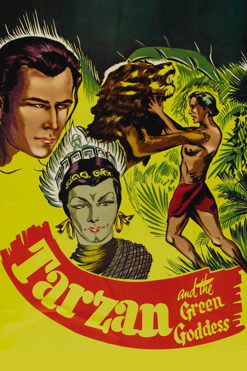 Tarzan and the Green Goddess постер