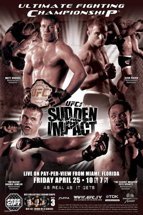 UFC 42: Sudden Impact постер