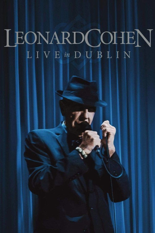 Leonard Cohen - Live in Dublin постер