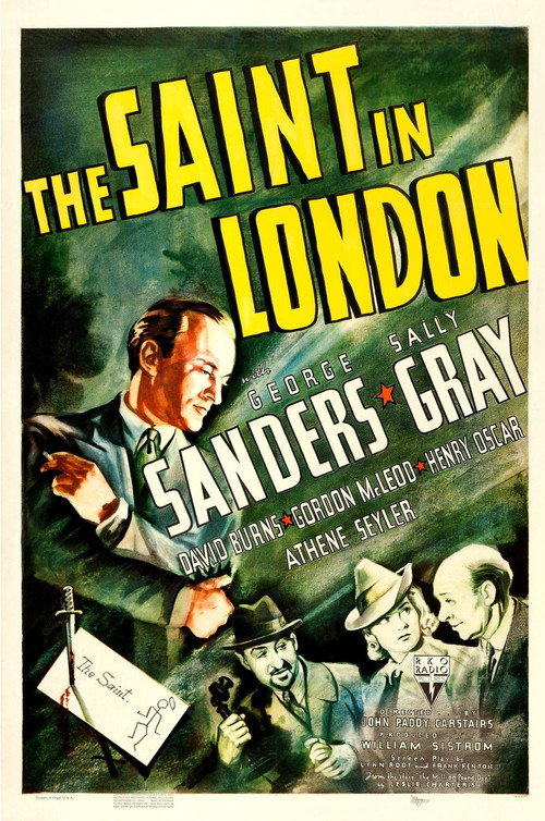 The Saint in London постер