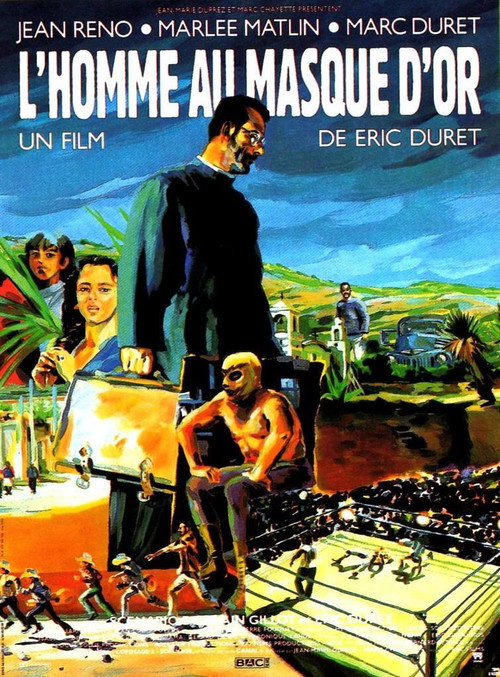L'homme au masque d'or постер