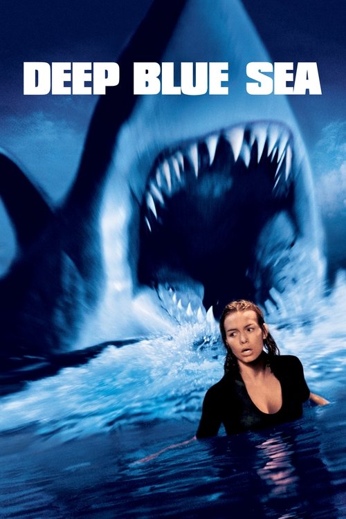 Deep Blue Sea постер