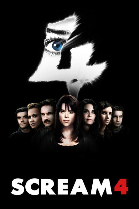 Scream 4 постер