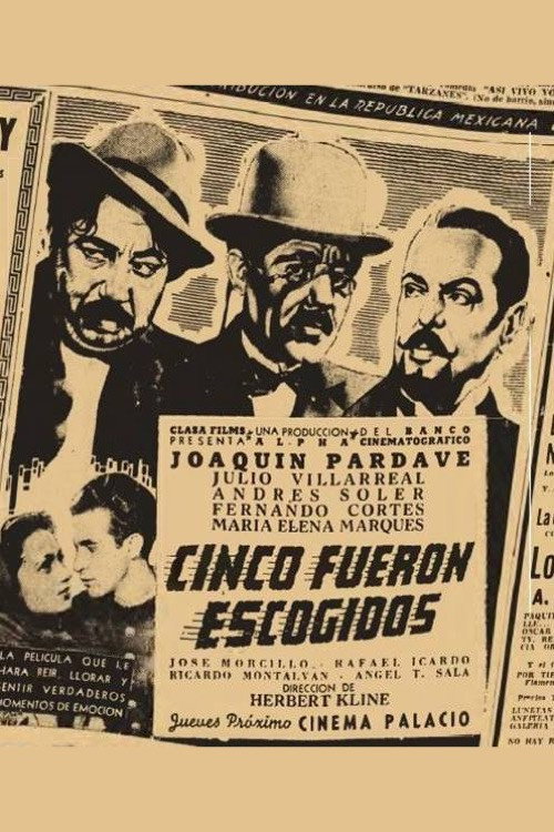 Cinco fueron escogidos постер