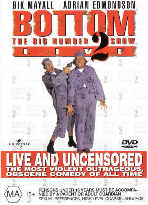 Bottom Live 2: The Big Number 2 Tour постер