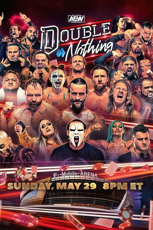 AEW Double or Nothing 2022 постер