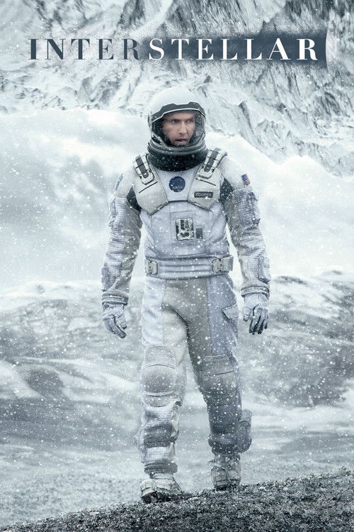 Interstellar постер