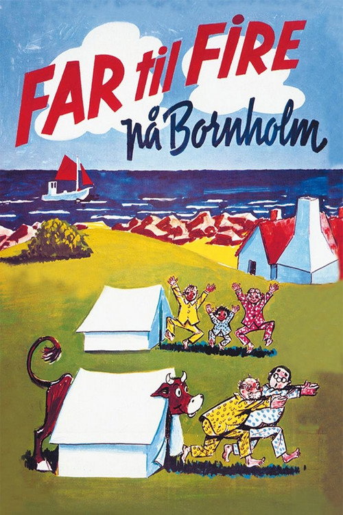 Far til fire på Bornholm постер