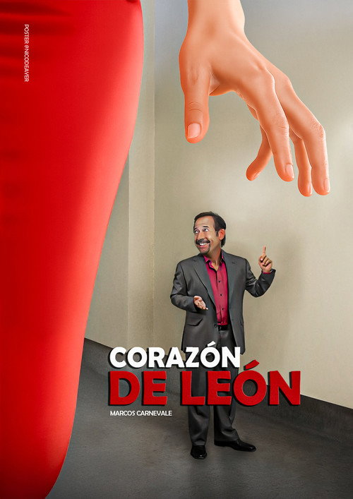 Corazón de león постер