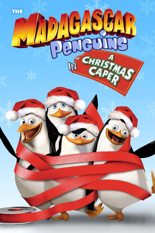 The Madagascar Penguins in a Christmas Caper постер