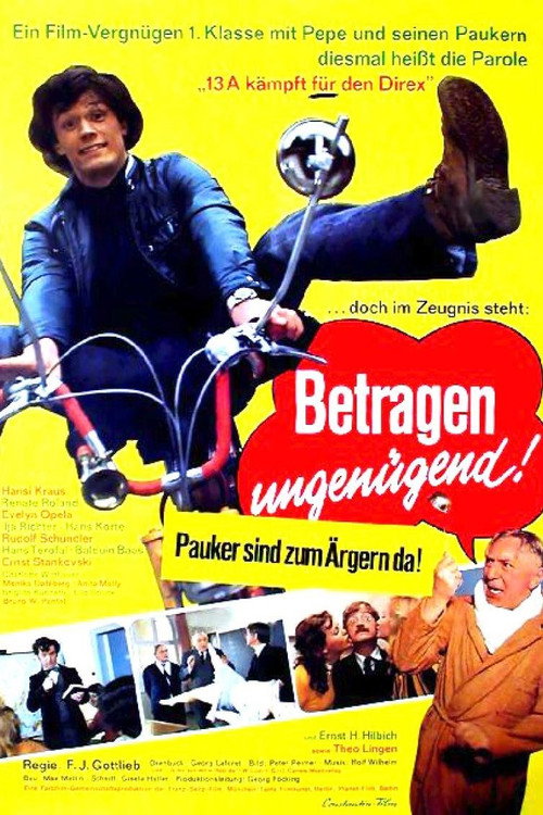 Betragen ungenügend! постер